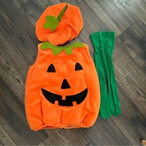 Pottery Barn Kids Jack-O'-Lantern Costume - Orange and Green Size 2-3T